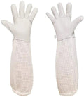 anti-bee gloves with breathable mesh
