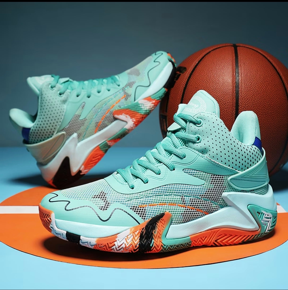Breathable Basketball Shoes For Casual Sports